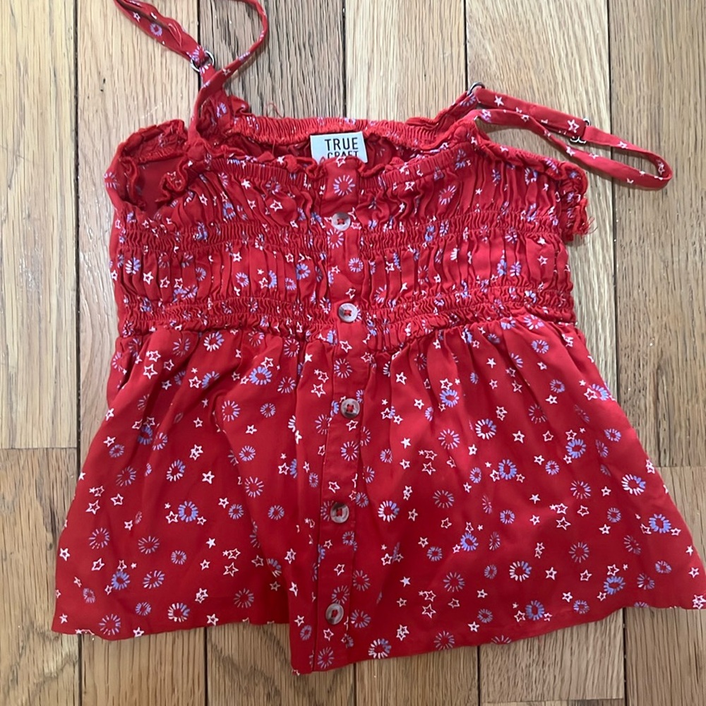 Girls size small true craft tank top